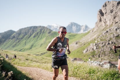 Elhousine Elazzaoui durante la Dolomyths Run.