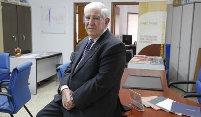 Antonio Saez, presidente de la Federaci&oacute;n de Comercio  de Alicante (Facpyme)