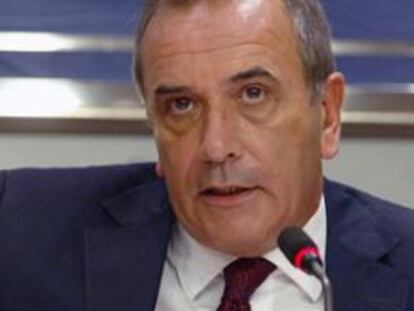 El portavoz del PSOE en el Congreso, José Antonio Alonso