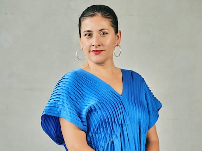 Curator Marcela Guerrero