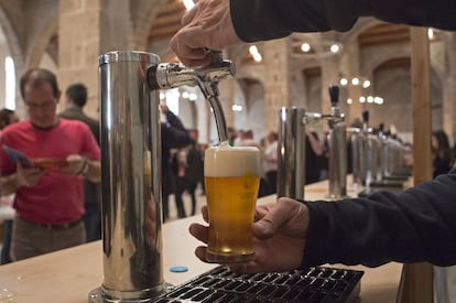 El Beer Festival, a les Drassanes de Barcelona.