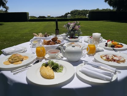 Desayuno de Finca Cortesín, en una imagen proporcionada por el hotel.