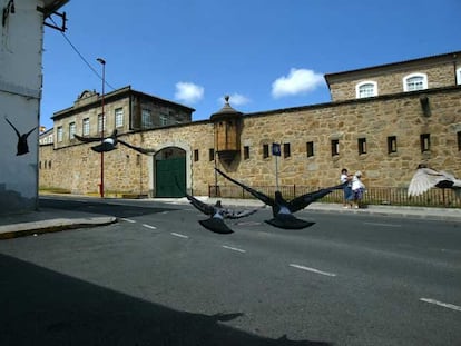Edificio del Archivo Militar de la Zona Marítima del Cantábrico en Ferrol.