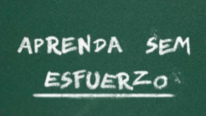 Aprenda sem esfuerzo. Novo curso de espanhol online. 