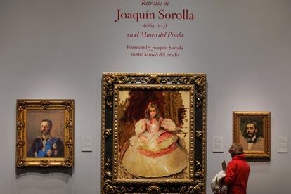 La sala del Museo del Prado donde se expone el retrato que hizo a Manuel Bartolomé Cossío.