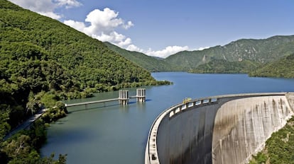 Una instalación hidroeléctrica en Cataluña