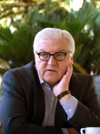 Frank-Walter Steinmeier, ministro de Exteriores de Alemania, en marzo.