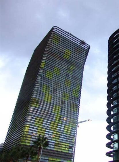 La torre Woermann, proyectada por el estudio Ábalos & Herreros en 2005.