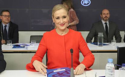 Cristina Cifuentes, presidenta de la Comunidad de Madrid.