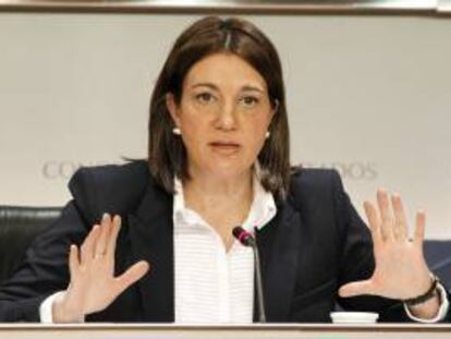 La portavoz del PSOE en el Congreso, Soraya Rodríguez. EFE/Archivo