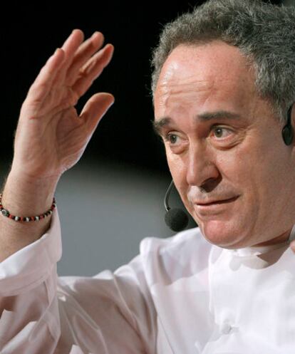 Ferran Adrià, en Santiago.