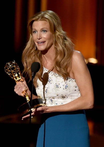 Anna Gunn se llevó una de las cinco estatuillas de Breaking Bad.