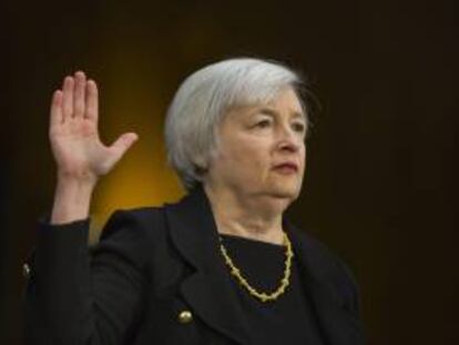 Janet Yellen, candidata de la Casa Blanca a dirigir la Reserva Federal (Fed). EFE/Archivo
