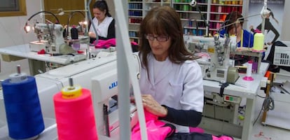 Taller de producción de Naffta en Galicia.