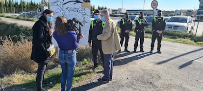 El paraje de Albal donde desapareció la joven de 19 años Florina, cuyo cadáver fue hallado en un canal de riego meses después.