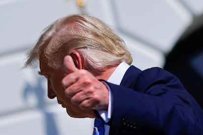 El presidente de EEUU, Donald Trump.