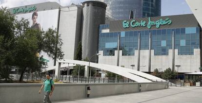 Fachada de El Corte Inglés de la Castellana.