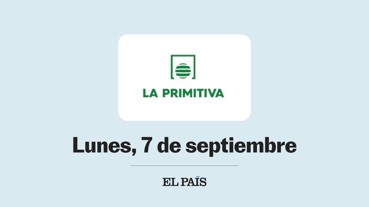 La Primitiva: sorteo del lunes 7 de septiembre