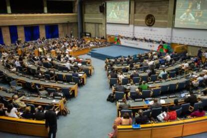Sesión de alto nivel sobre movilidad innovadora para ciudades sostenibles en África en la Primera Asamblea Global de ONU-Hábitat.