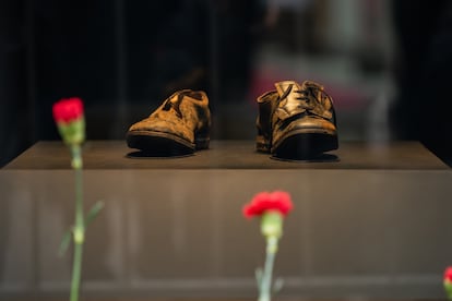 Los zapatos del expresidente Salvador Allende.