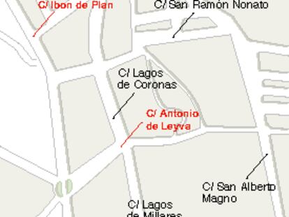 Lugar del suceso