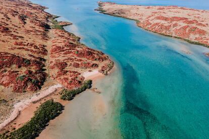 Costa noroeste de Australia.