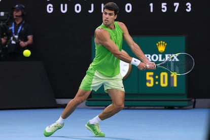 Carlos Alcaraz final Open de Australia contra Novak Djokovic