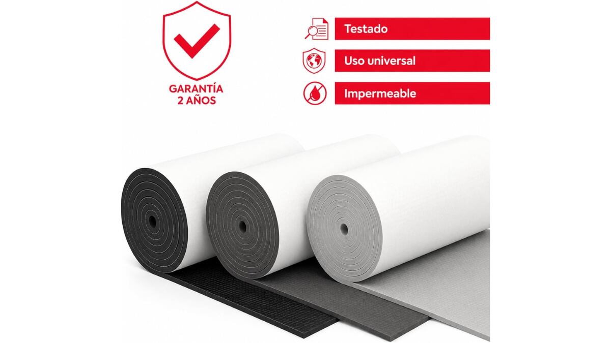 Este protector para las paredes del garaje es impermeable.