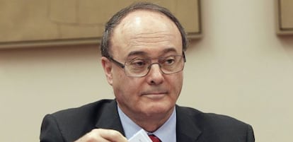 El gobernador del Banco de Espa&ntilde;a, Luis Mar&iacute;a Linde.