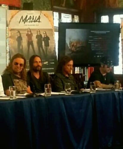 La banda mexicana Maná.