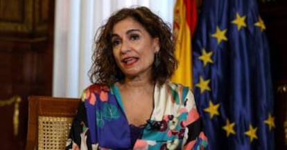 La ministra de Hacienda y Función Pública, María Jesús Montero.