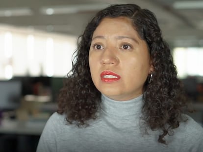 A chefa de redação doEL PAÍS México, Sonia Corona.