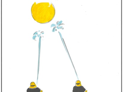 El Roto: mangueras para el cambio climático