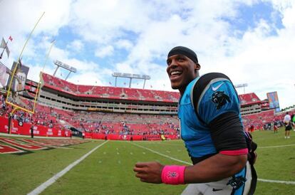 Cam Newton, de los Carolina Panthers.