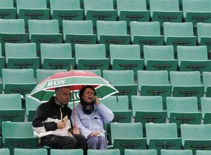 La lluvia ha provocado la suspensión de ocho encuentro en Roland Garros