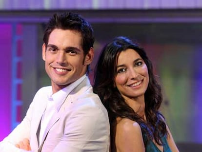 Josep Lobató y Susana Molina, presentadores de <i>Channel fresh.</i>