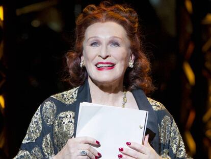 Glenn Close, en un momento de la obra.