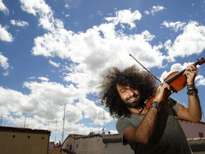 El violinista armenio Ara Malikian, en Madrid en 2013.