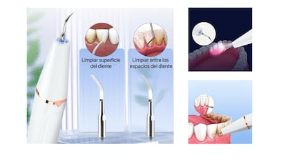 Kit dental ultrasónico con iluminación led.