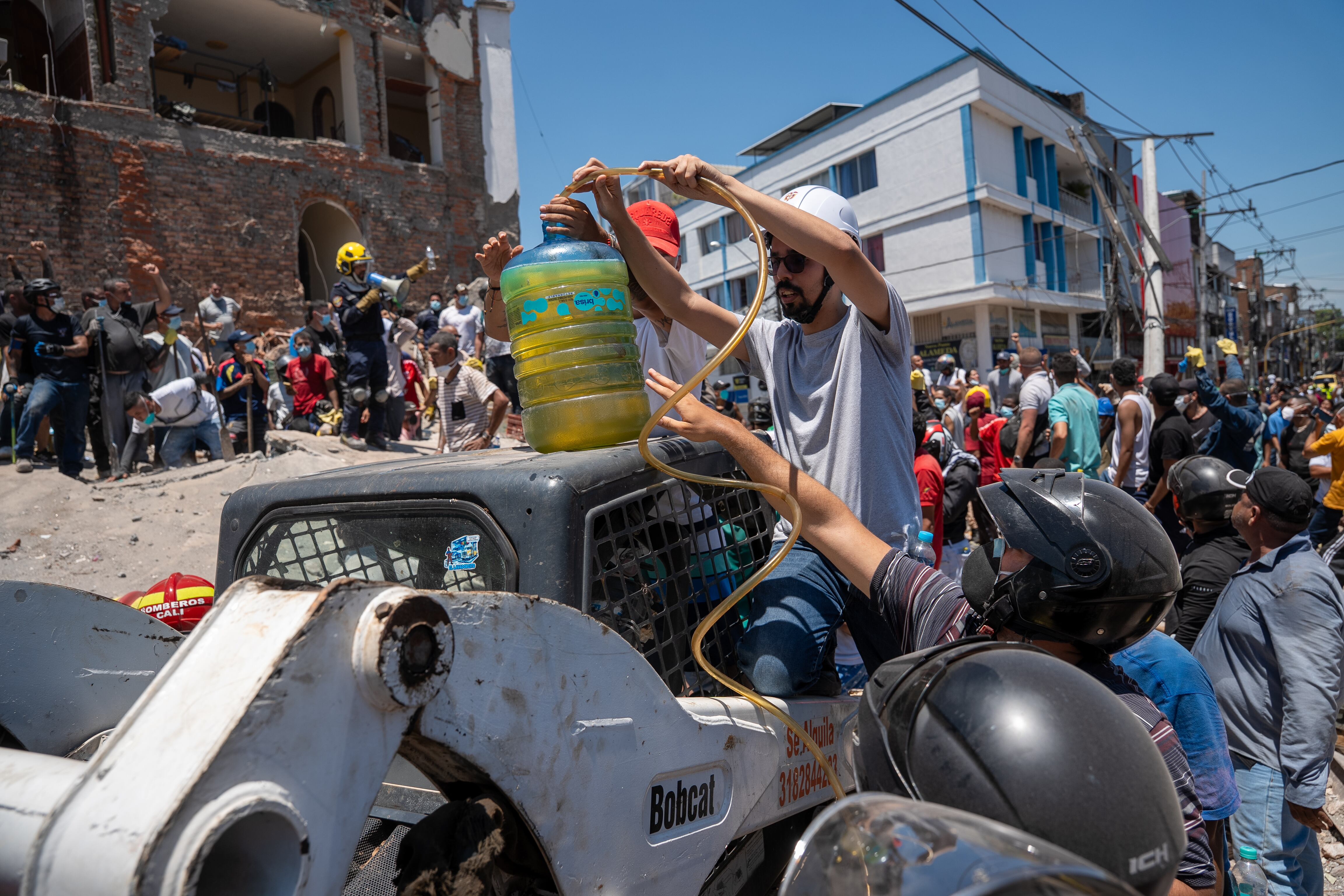 El terremoto en Colombia, en imágenes