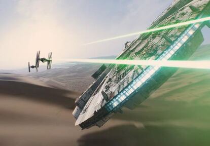 Fotograma de &#039;Star Wars: El despertar de la Fuerza&#039;.