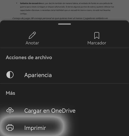 Imprimir Android