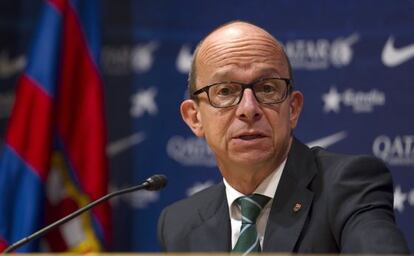 Jordi Cardoner, durante su comparecencia. 