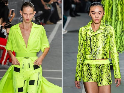 El verde blandiblú también será el color del próximo verano (palabra de Off-White)