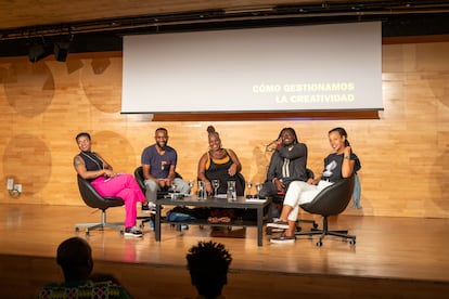 Una de las charlas del festival Conciencia Afro del año pasado en Madrid.