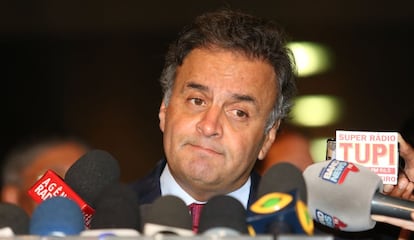 O senador Aécio Neves, do PSDB.