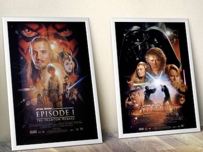 Repasa los carteles de las películas de ‘Star Wars’