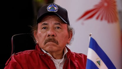 Daniel Ortega, el pasado 24 de abril en Caracas.