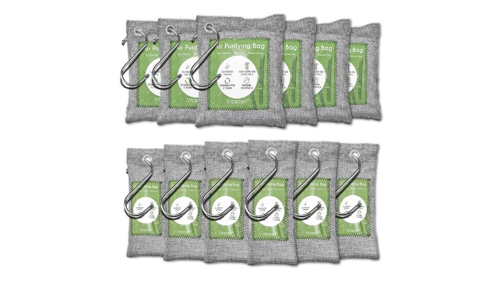 Pack de 12 bolsas purificadoras de aire.