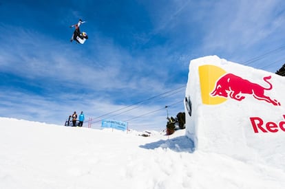 Competición de 'FreeStyle' en Grand Valira, Andorra.